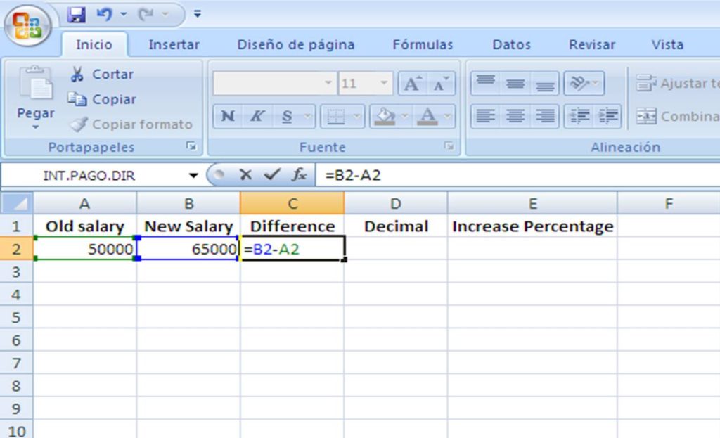 Easy steps to calculate salary increase percentage